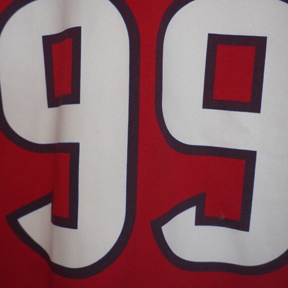 Nfl Unisex Kid Houston Texas JJ Watt Red Football Short Sleeve Jersey Size Small - Picture 3 of 6